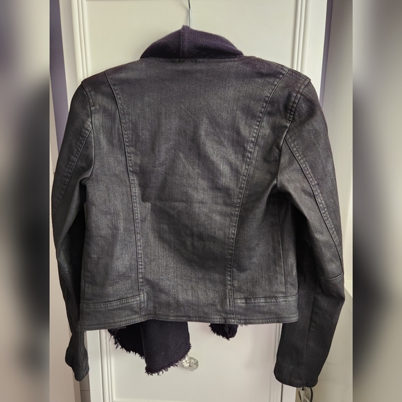 Free People Black Jacket Size 4 - Picture 5 of 6